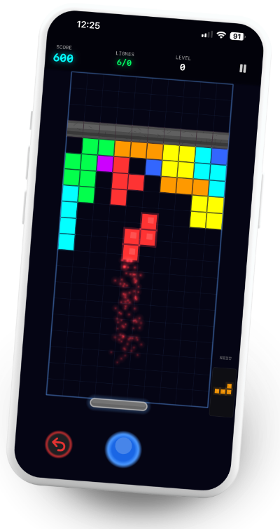 Screenshot di gioco DE-BLOCKS